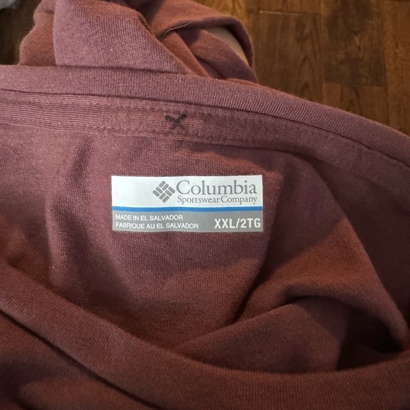 NWT COLUMBIA Thistletown HillsMen’s Long Sleeve Logo tee Size XXL/2TG - Picture 11 of 11